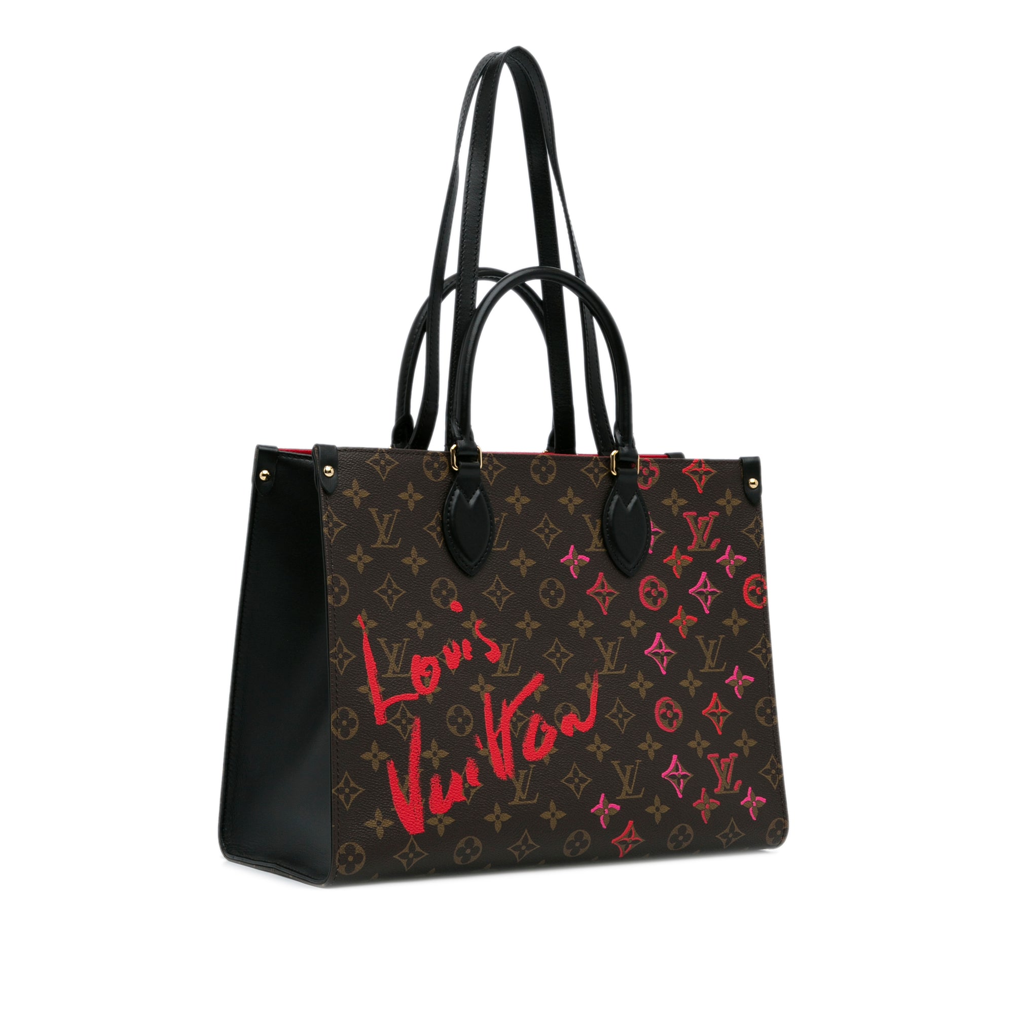 Louis Vuitton Pre-Owned Limited Edition Monogram Fall In Love OntheGo Tote MM | Women | Brown