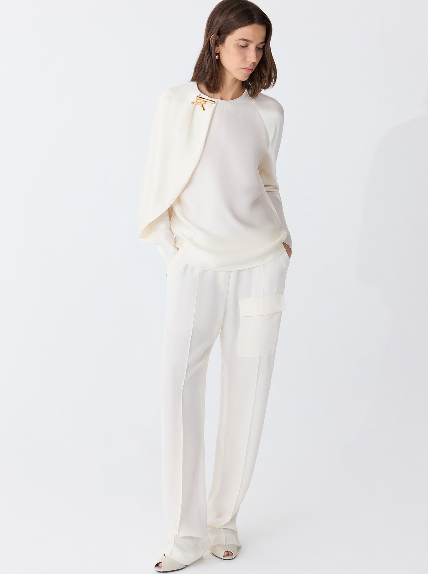 Harper Pull-On Pant | Ivory