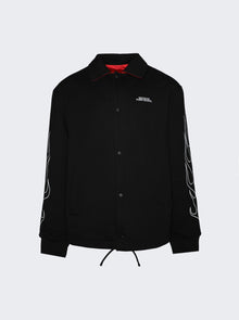 Men | Givenchy | Coach Jacket And Red | Black