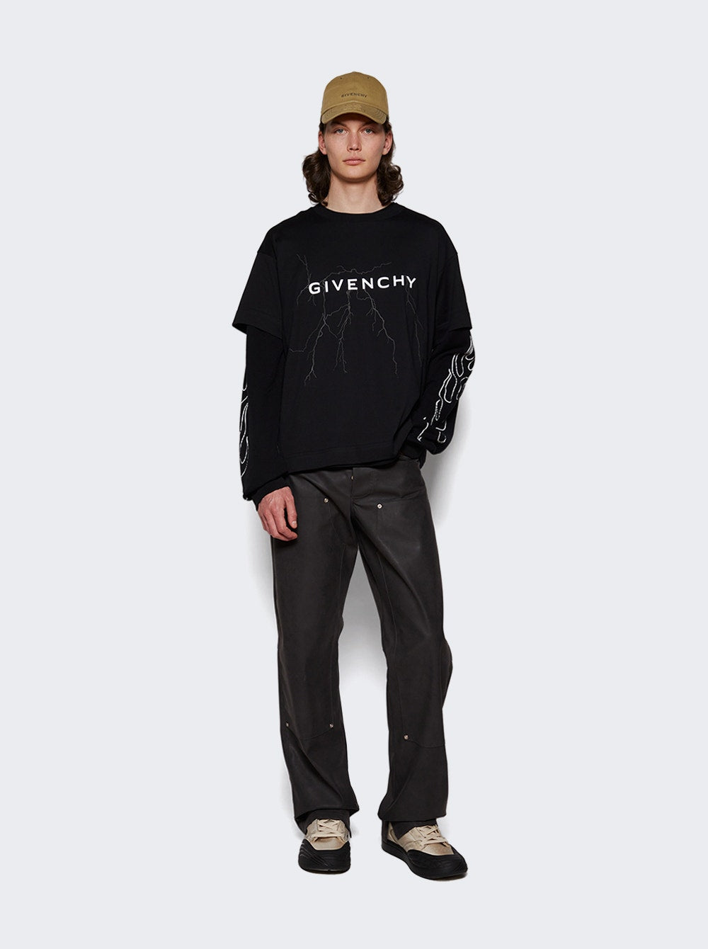 Men | Givenchy | Boxy Short Sleeve Tee | Black (V2)