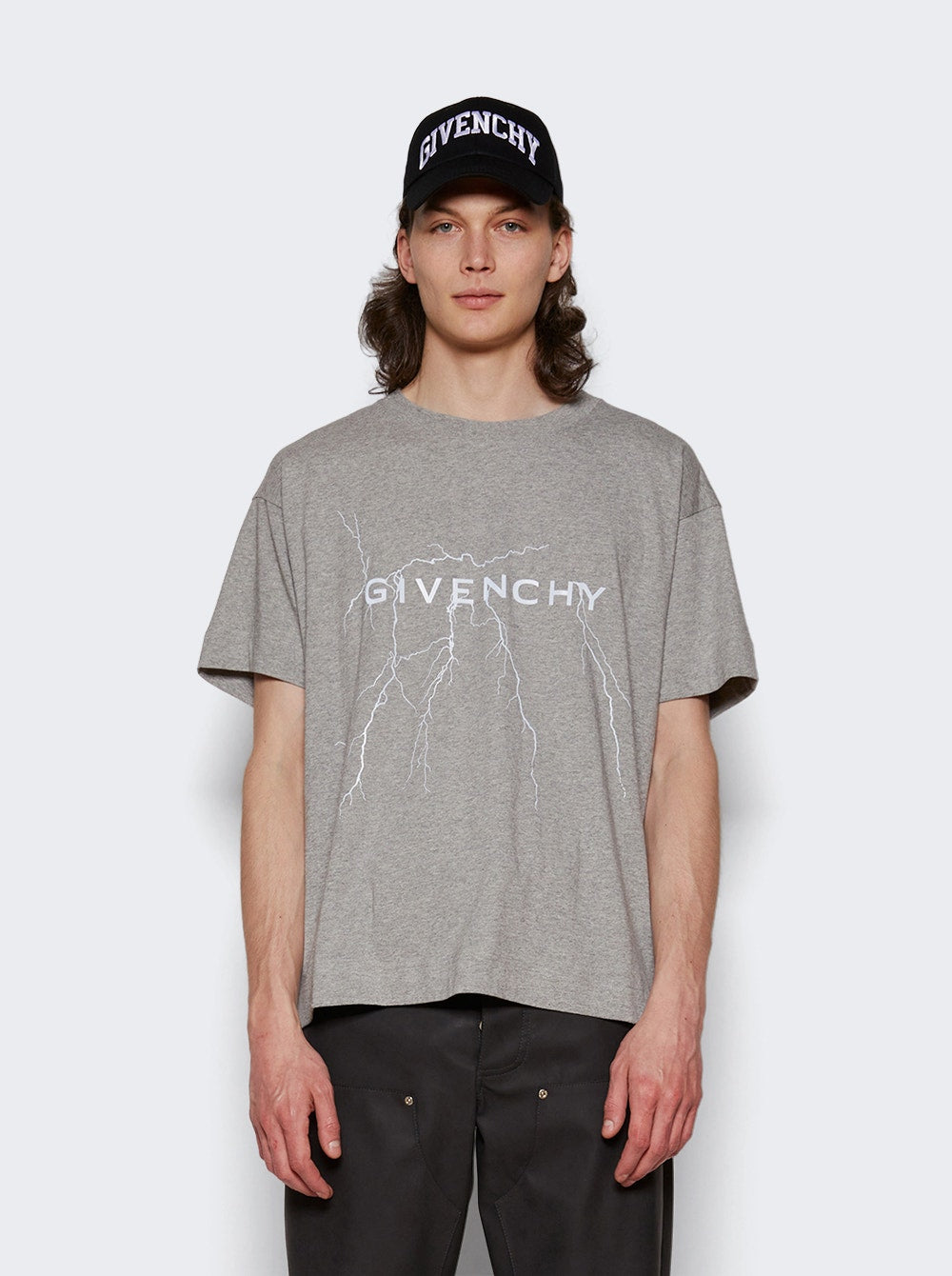 Men | Givenchy | Short Sleeves Graphic Tee | Grey