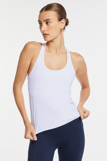 Bandier | Center Stage Tank | White