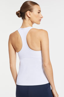 Bandier | Center Stage Tank | White