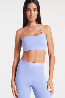 Bandier | Asymmetric Toggle Bra | Jacaranda