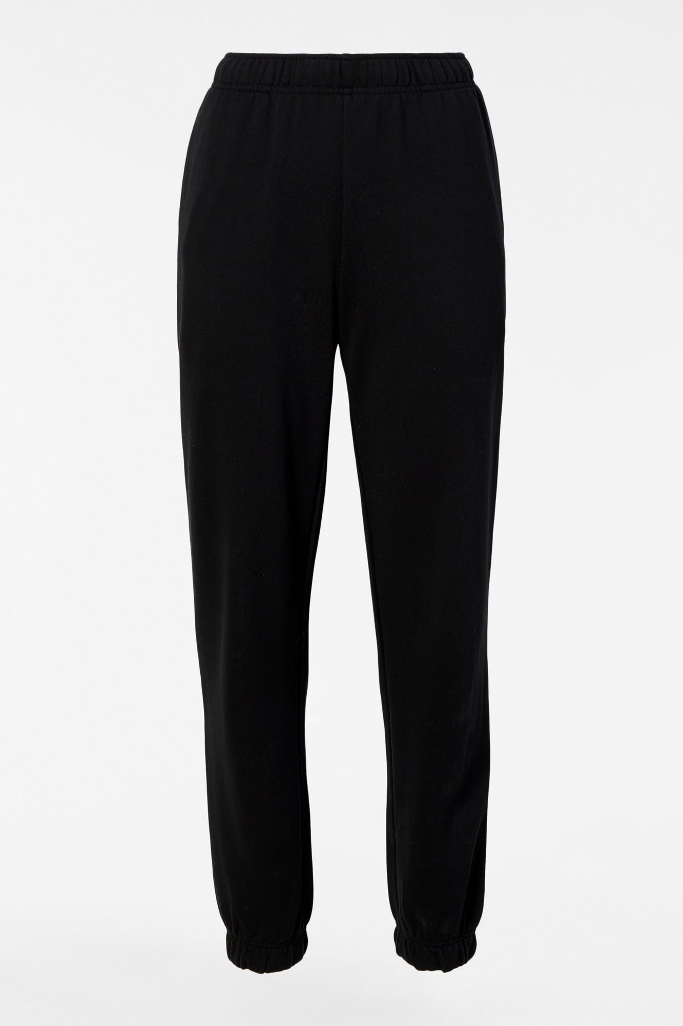 Bandier | Classic Logo Terry Jogger | Black