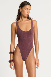 Ring Side Madison One Piece | Amarena Lurex Micro