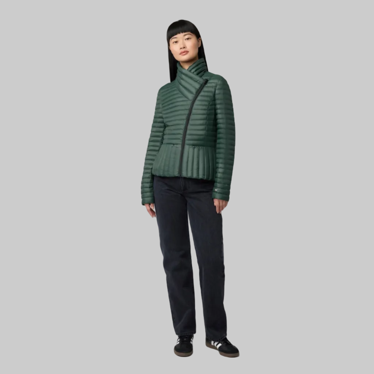 Brandy Packable Down Jacket | Evergreen
