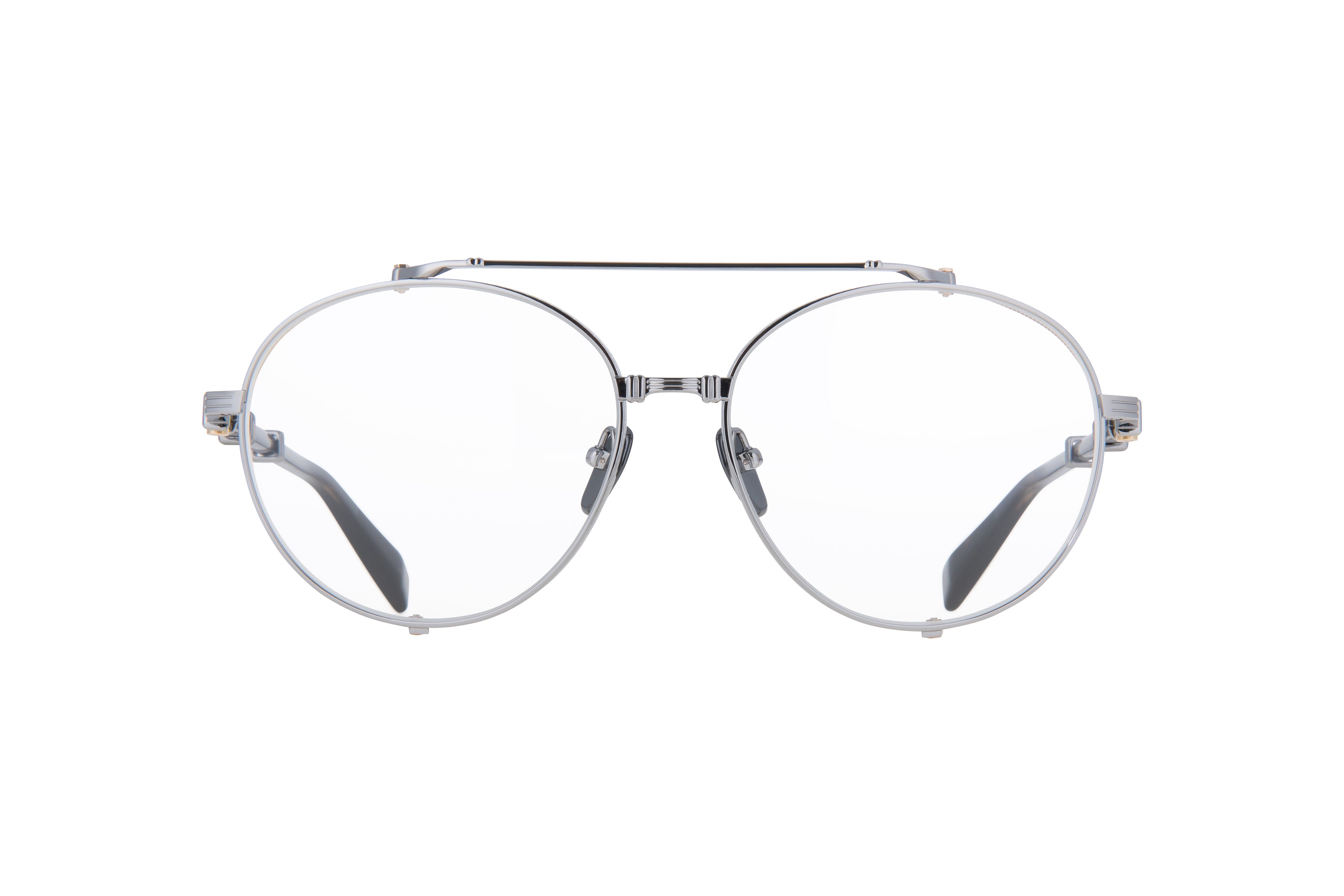 Unisex | Brigade - II Optical | Black Palladium - Gold | Clear