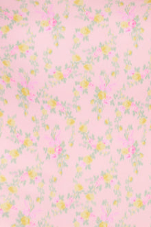 Brooksie Pink & Yellow Floral One-Piece Swimsuit | Strawberry Lemonade