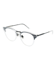 Bottega Veneta Round Acetate Optical Frames | Crystal