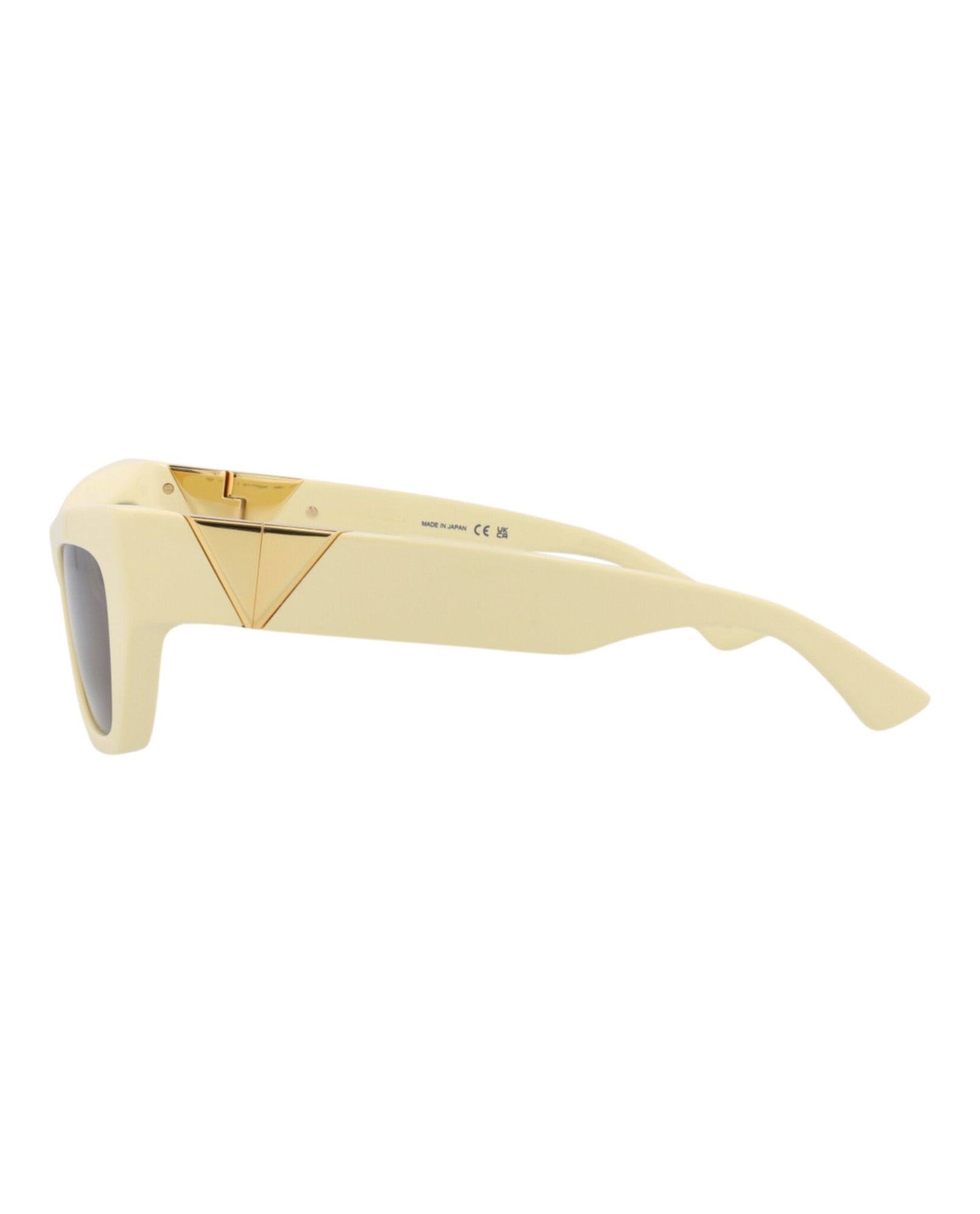 Bottega Veneta Cat Eye Acetate Sunglasses | Yellow