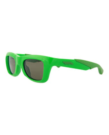 Bottega Veneta Square Injection Sunglasses | Green