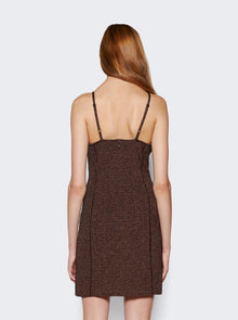 Women | Givenchy | Corset 4g Jacquard Mini Dress | Bronze