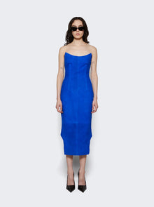 Women | Givenchy | Bustier Suede Dress Iris | Purple