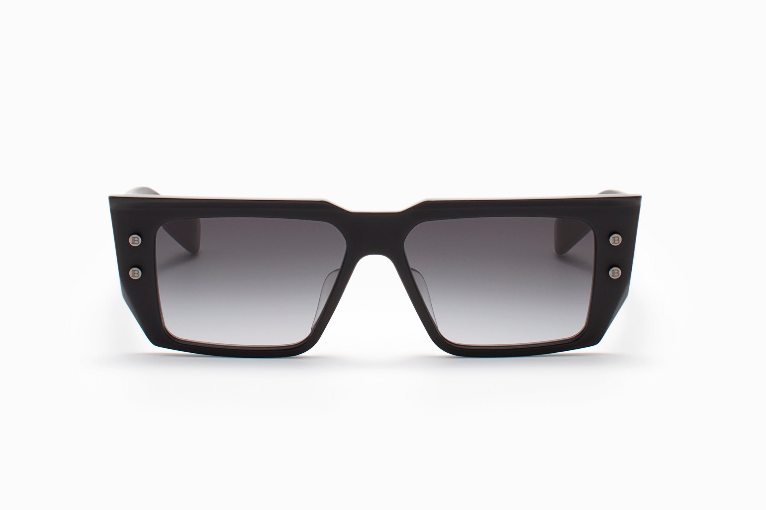 Unisex | B - VI Sunglass | Matte Black - Black Rhodium | Dark Grey Gradient