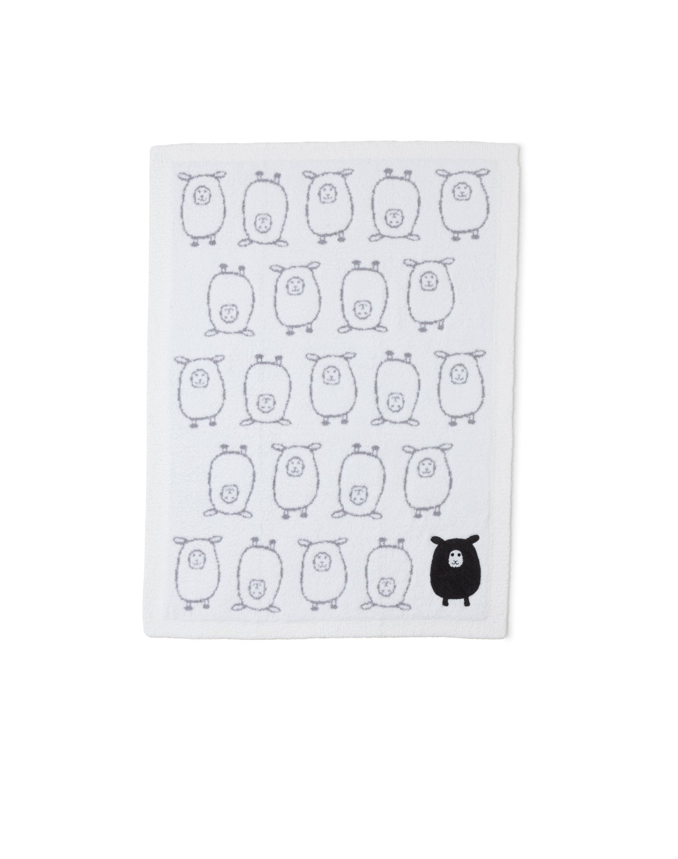Baby | Cozychic Black Sheep Blanket 30"X40" | Pearl Multi