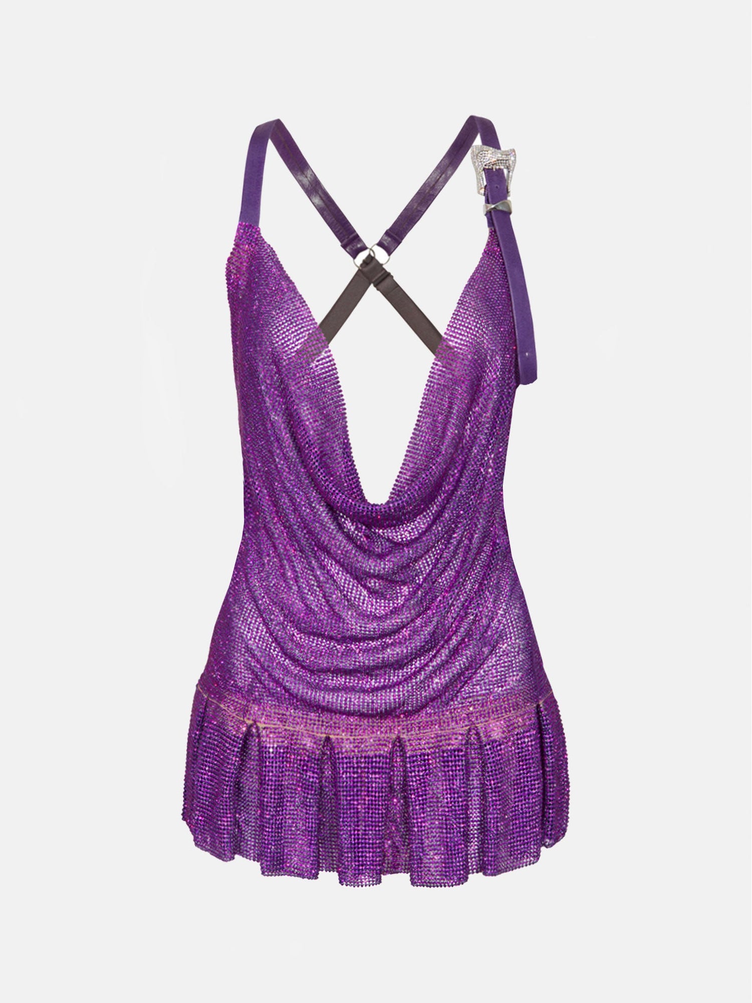 Barbara Mini Dress | Amethyst