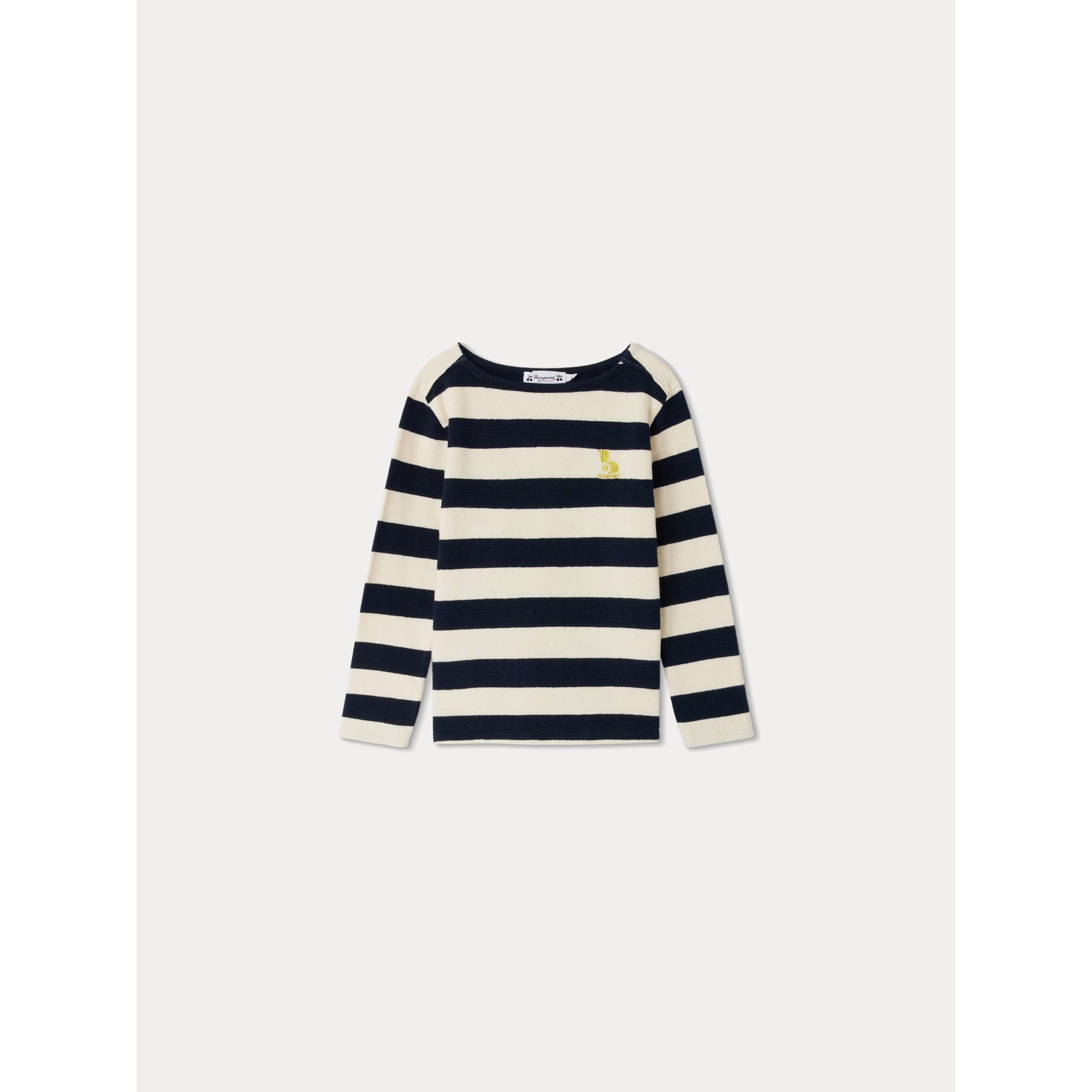 Baudelaire T-Shirt | 10 years | Navy Stripes