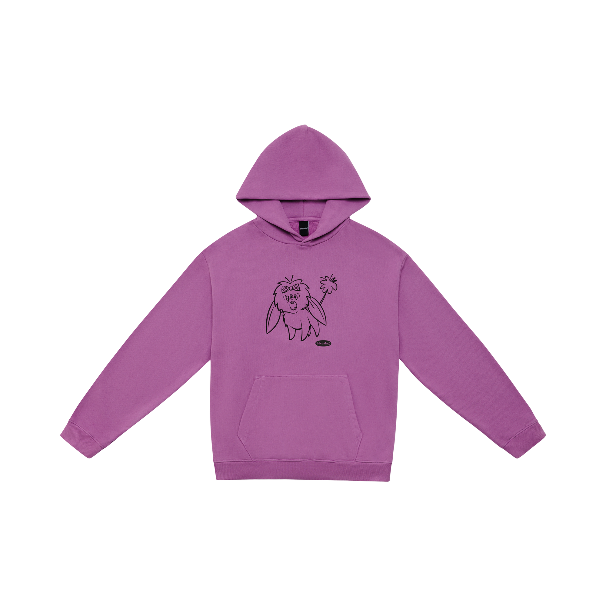 Emma with the Extra Eye Bejeweled Beasts Hoodie | Purple