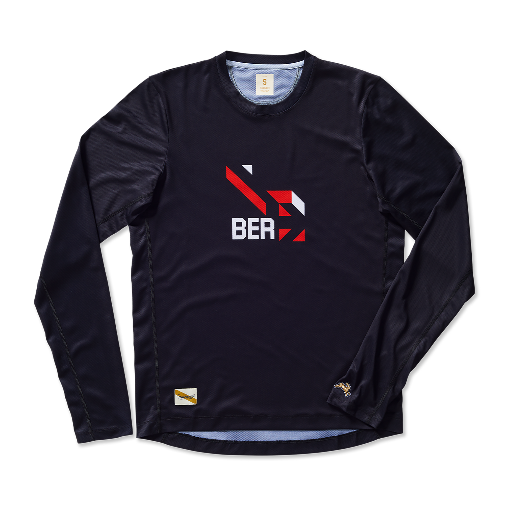 Men's Berlin Long Sleeve | Black/Red/White