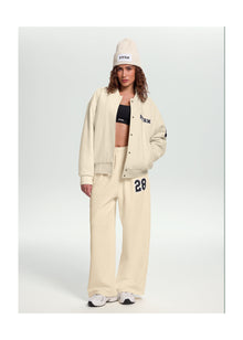 Better League Varsity Jacket | Creamy White