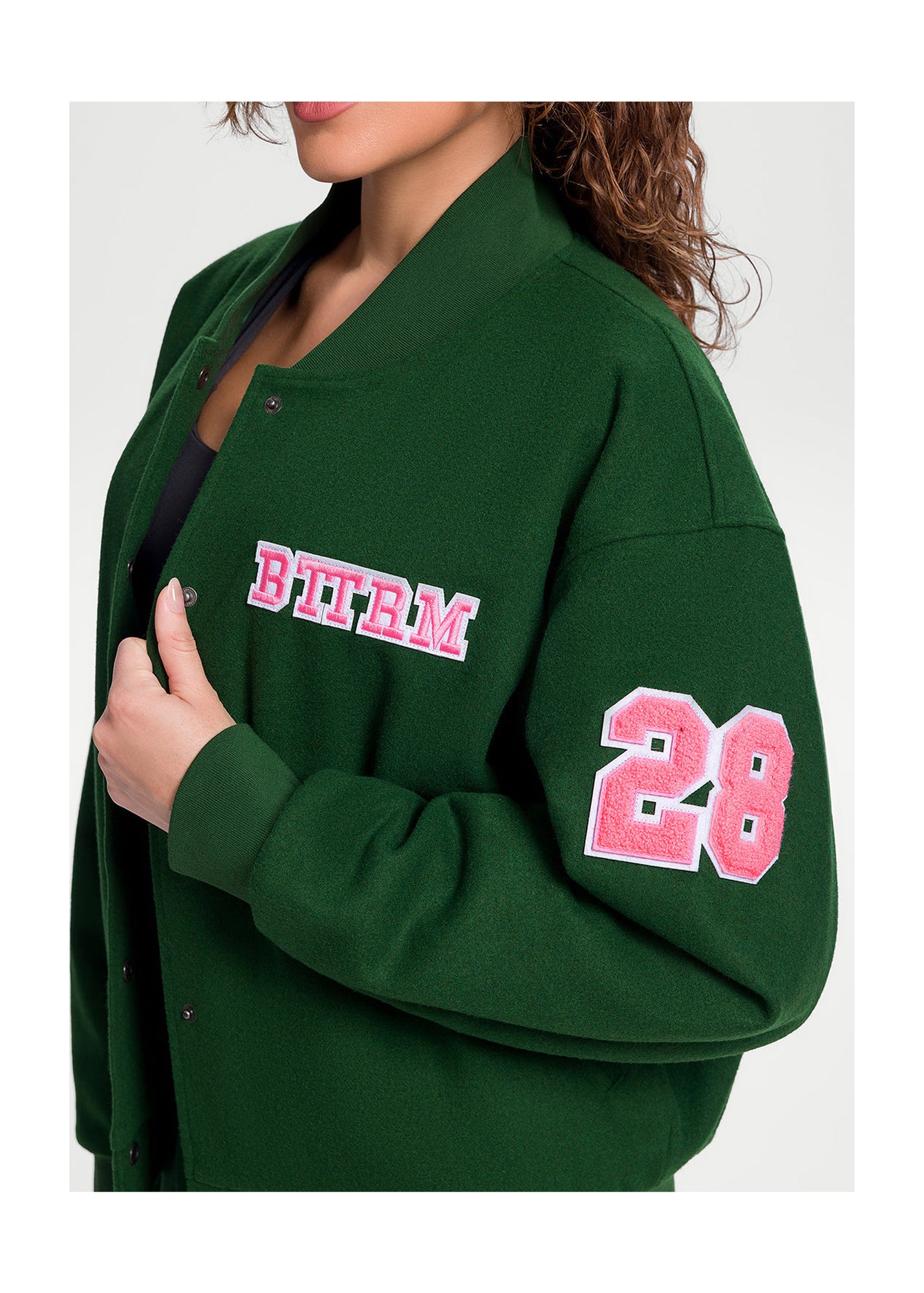 Better League Varsity Jacket | Urban Green
