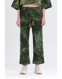 Birdie Corduroy Pant | Army Tie Dye