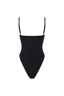 Jacelyn One Piece | Black Rib