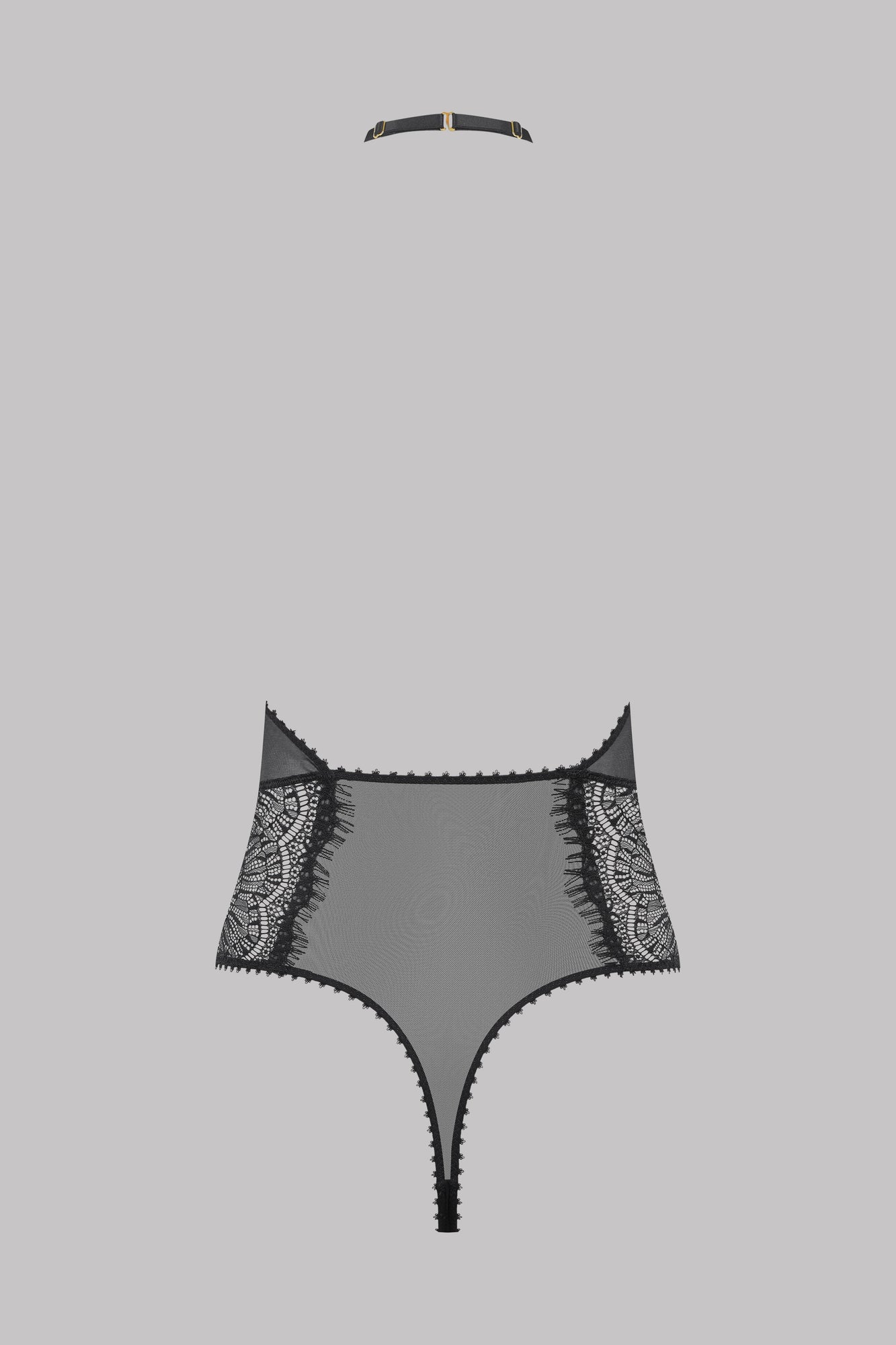 Thong Body - Accroche Coeur | Black