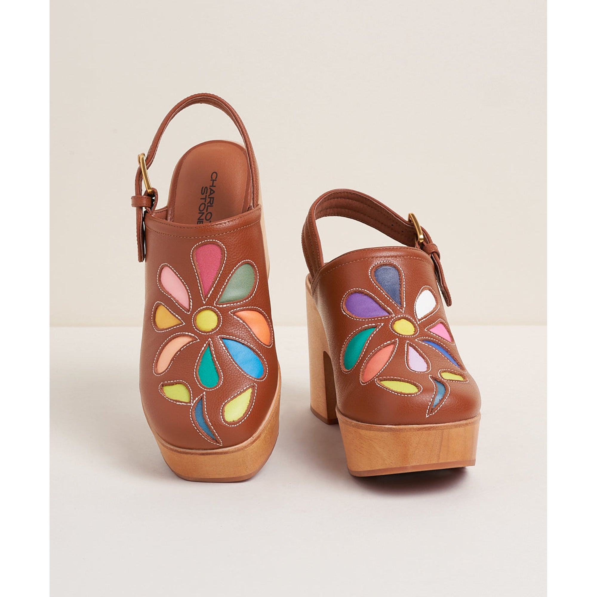 Bonnie Platform Clog | Whiskey Floral