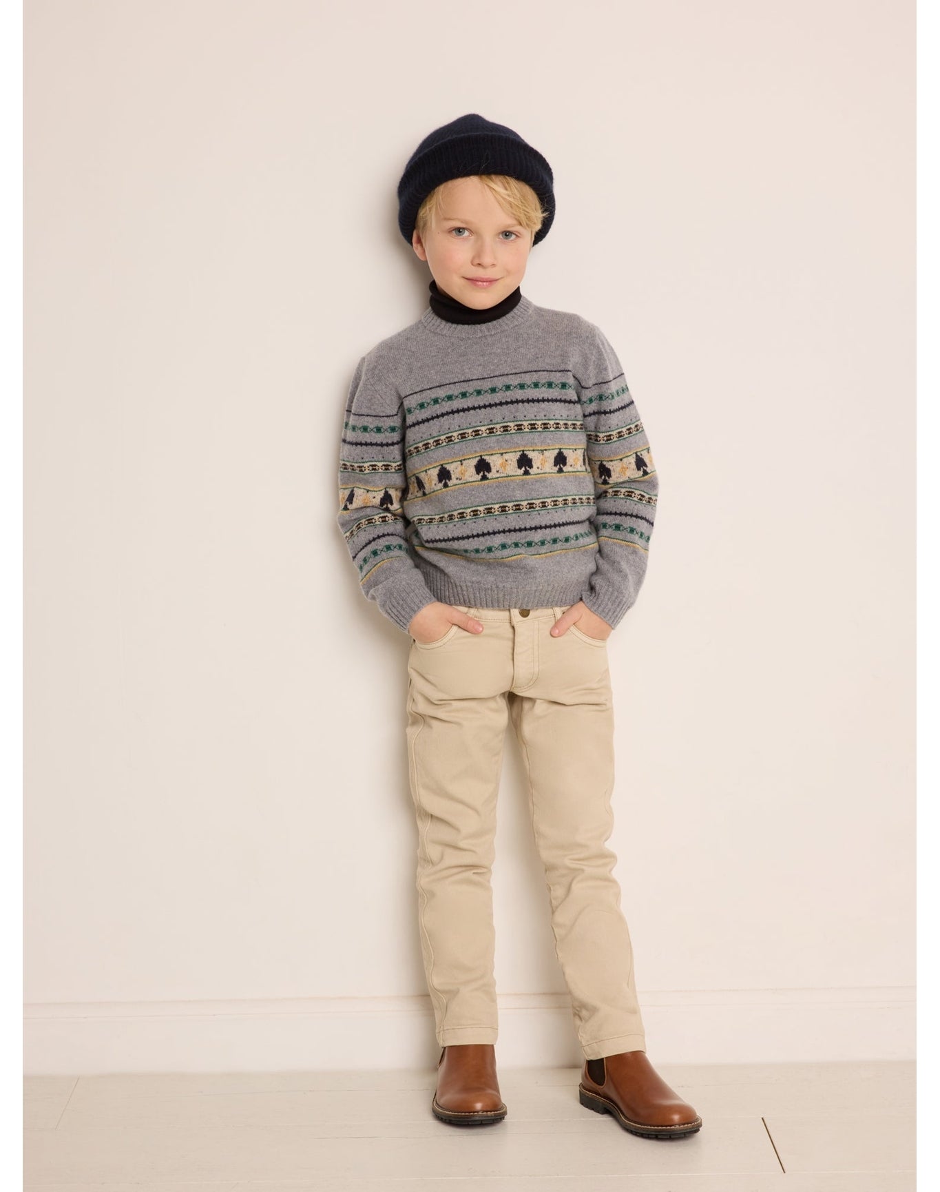 Boys | Branco Sweater Grey | 4Y | Size
