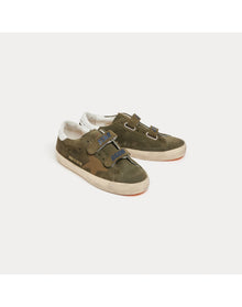 Boys | Star Bonpoint X Golden Goose Low-Top Sneakers | 36 | Dark Khaki