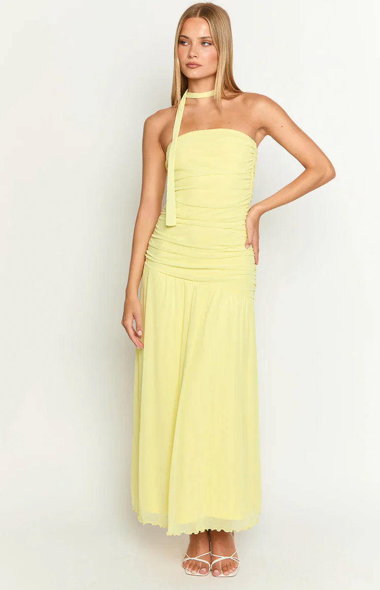 Brayan Maxi Dress | Yellow