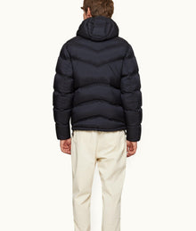 Brodan Down-Fill Hooded Jacket | Night Iris
