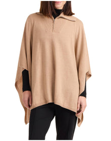 Bruno Magli | Women | Cashmere Poncho | Camel V1