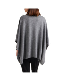 Bruno Magli | Women | Cashmere Poncho | Grey V2