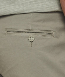 Bulldog Cotton Twill Mid-Length Cotton Twill Shorts | Cliff Grey