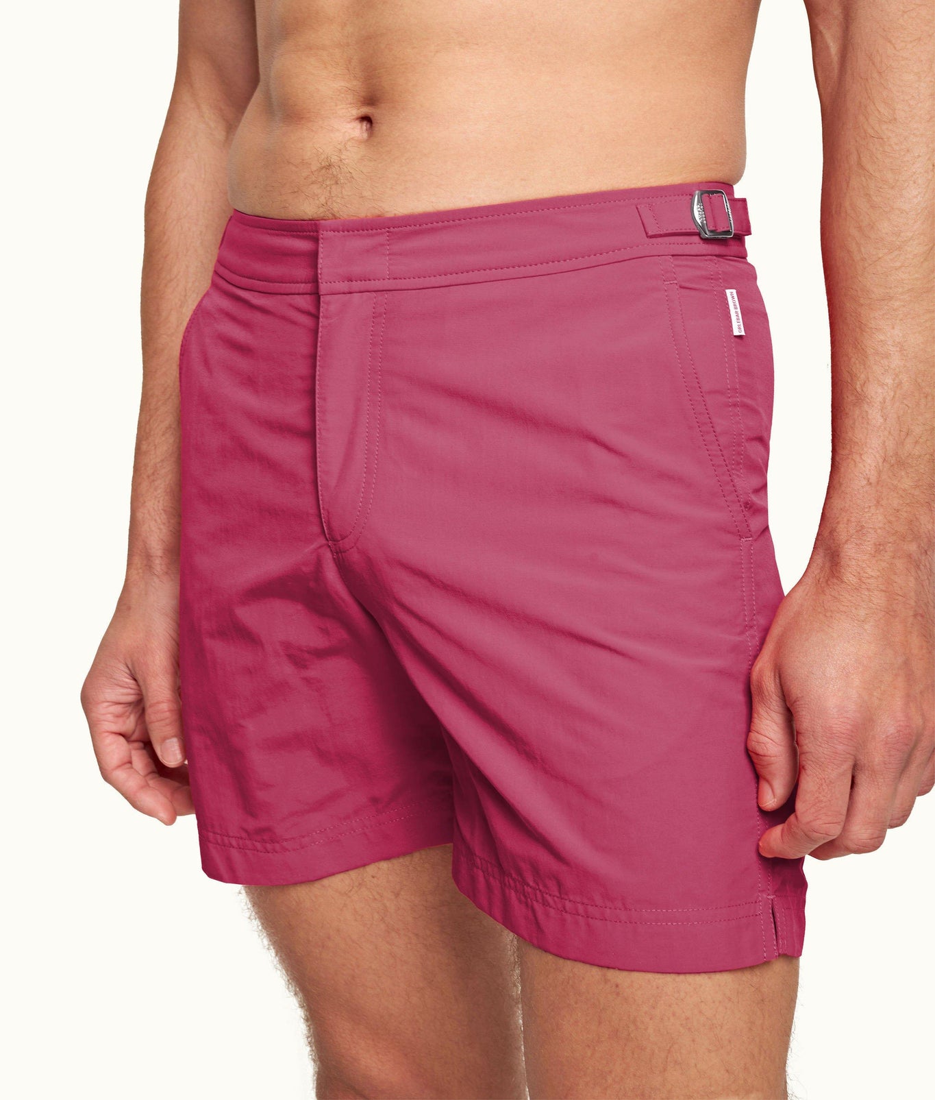 Bulldog Mid-Length Swim Short | Sunset Pink