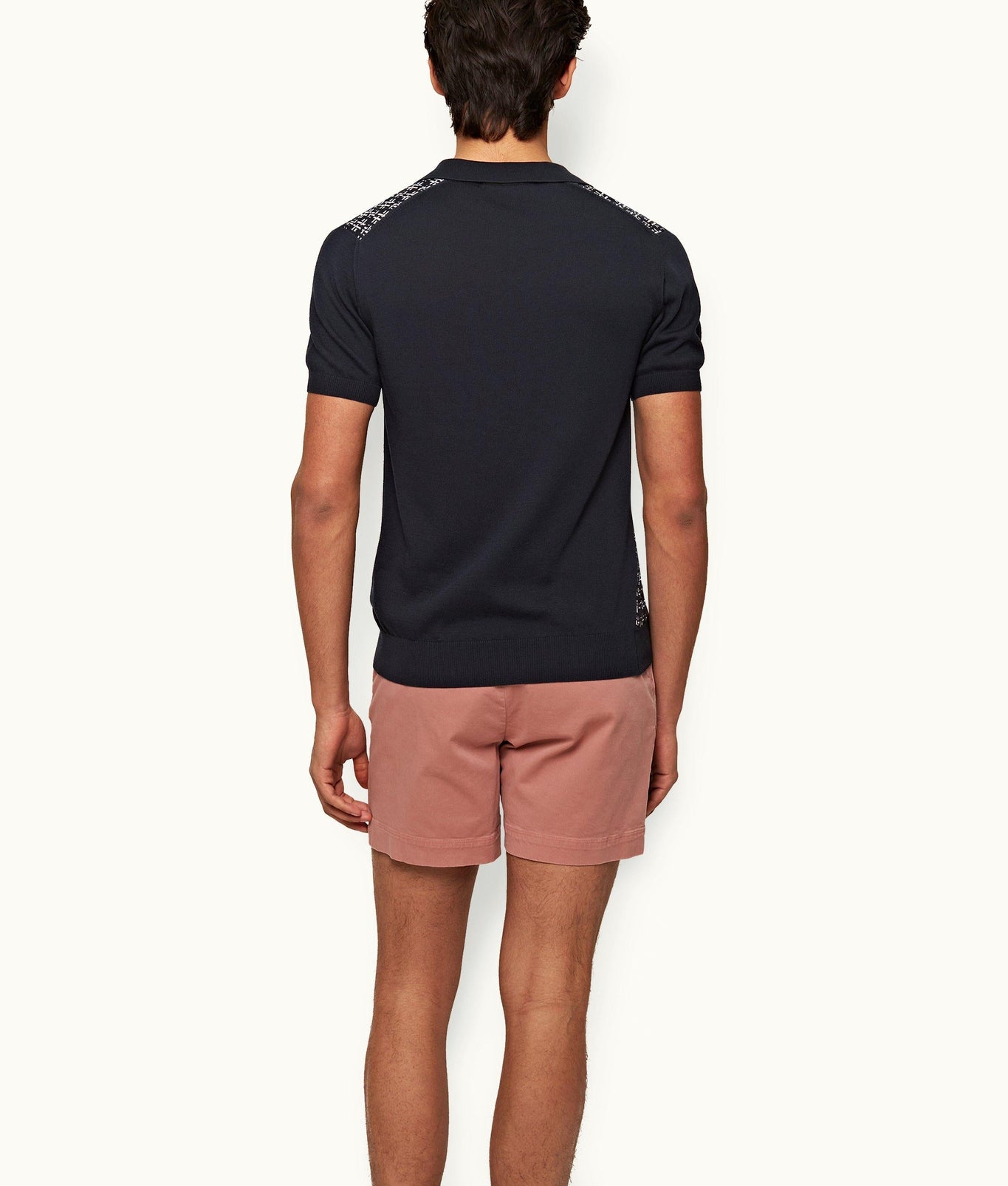 Bulldog Stretch-Cotton 007 Mid-Length Stretch-Cotton Shorts | Mauve