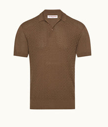 Burnham Silk Tailored Fit Silk Polo Shirt | Nomadic