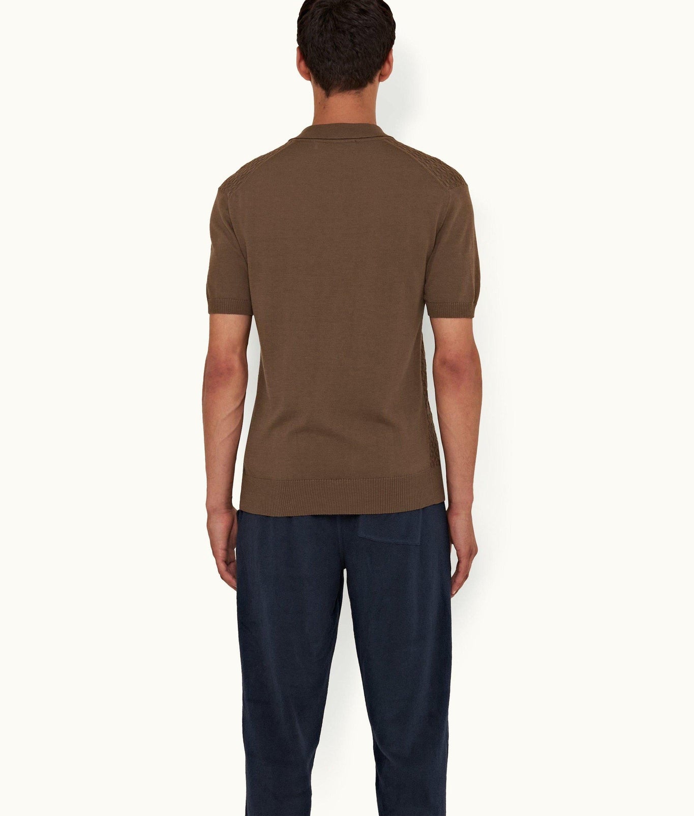 Burnham Silk Tailored Fit Silk Polo Shirt | Nomadic