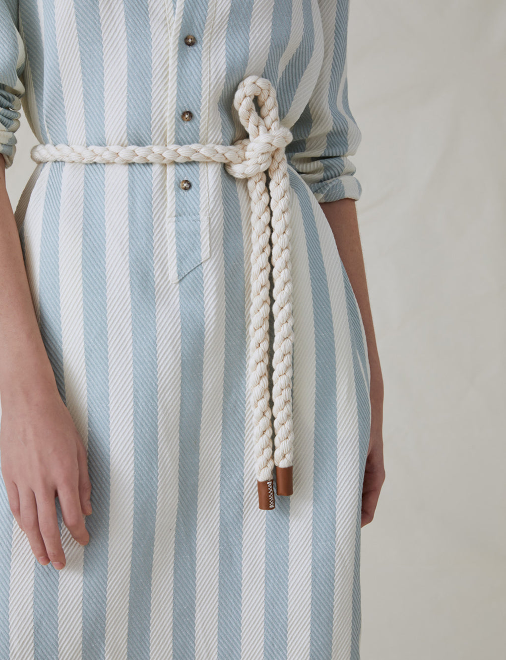 Womens | The New Caftan | Sky Stripe