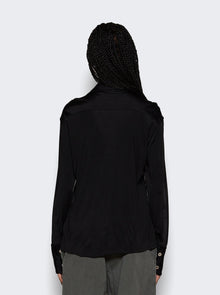 Women | Dion Lee | Studded Placket Shirt | Black