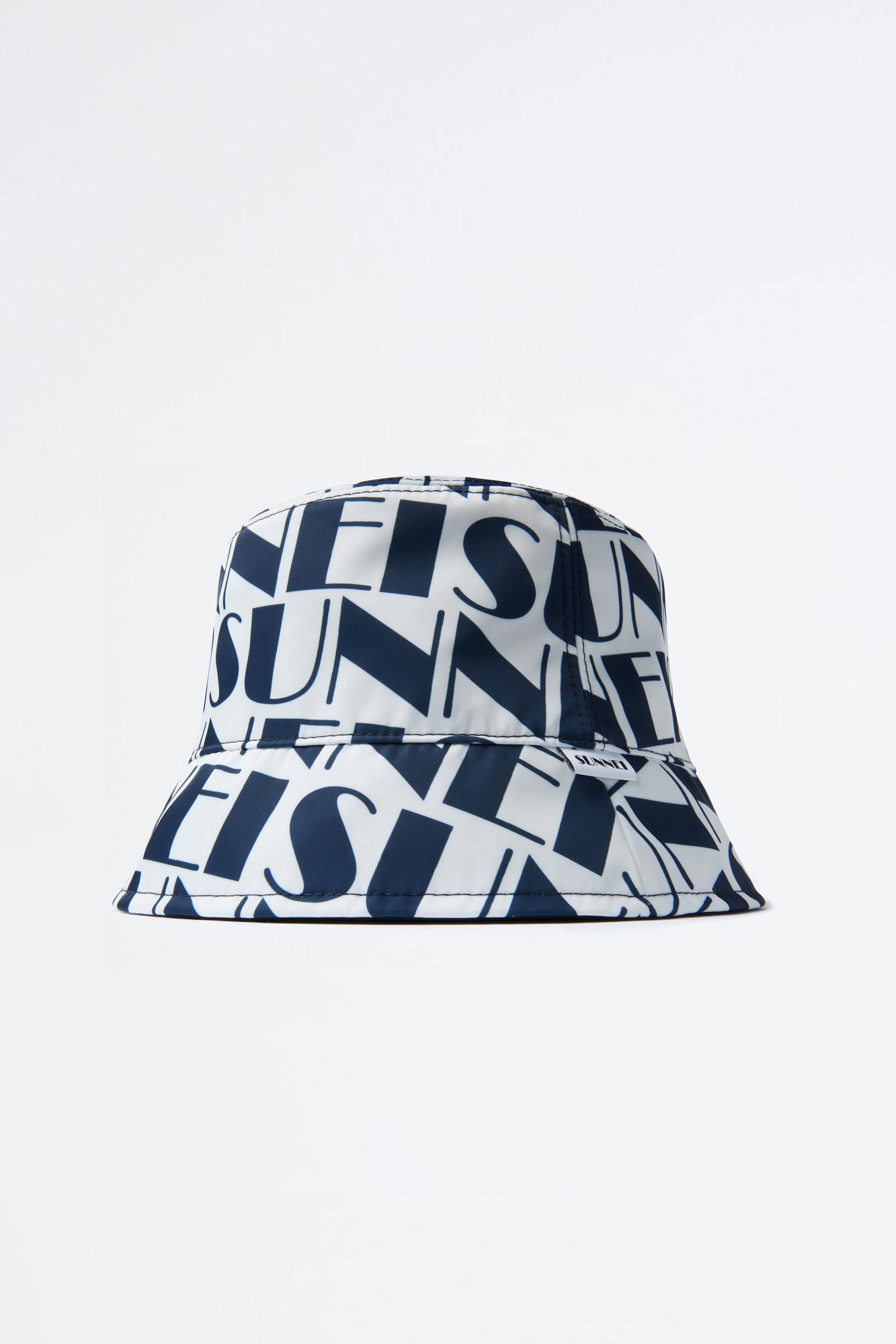 Reversible Logo Bucket Hat | Unisex | Navy x White