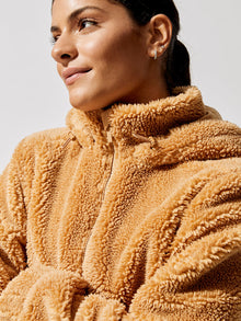 Carbon38 | Teddy Zip Up Jacket | Roots