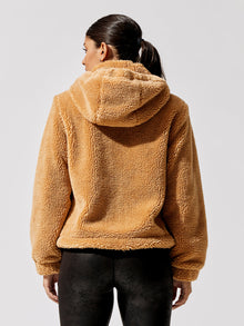 Carbon38 | Teddy Zip Up Jacket | Roots