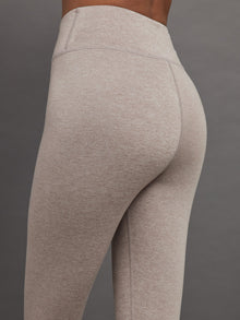 Carbon38 | Wrap Legging In Heather Melt | Heather Oatmeal