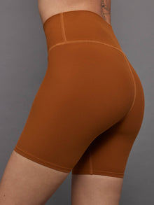 Carbon38 | Biker Short In Melt | Caramel Cafe