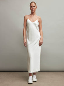 Carbon38 | Satin Slip Dress | Ivory