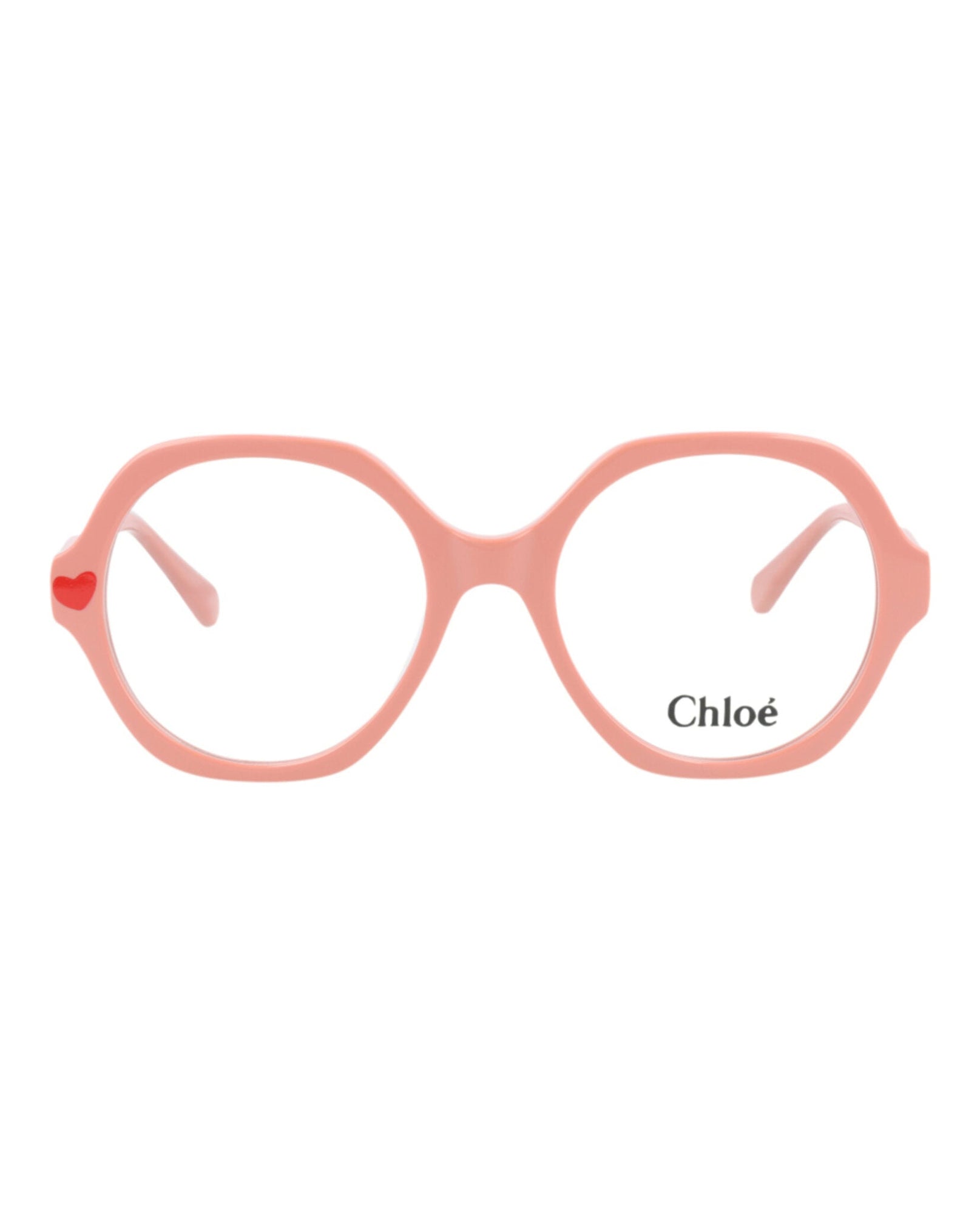 (Kids) Chloe Round Acetate Optical Frames | Pink